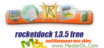 با RocketDock 1.3.5 منوی جذاب مک را در سیستم خود داشته باشید