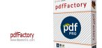 دانلود نرم افزار ویرایشگر فایل های پی دی اف pdfFactory Pro 5.16 Workstation & Server