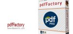 دانلود نرم افزار ویرایشگر فایل های پی دی اف pdfFactory Pro 5.16 Workstation & Server