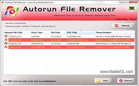 Autorun File Remover