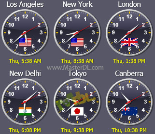 Sharp World Clock